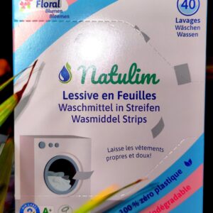 Eco-Lessive en Feuilles parfum Floral – 40 Lavages