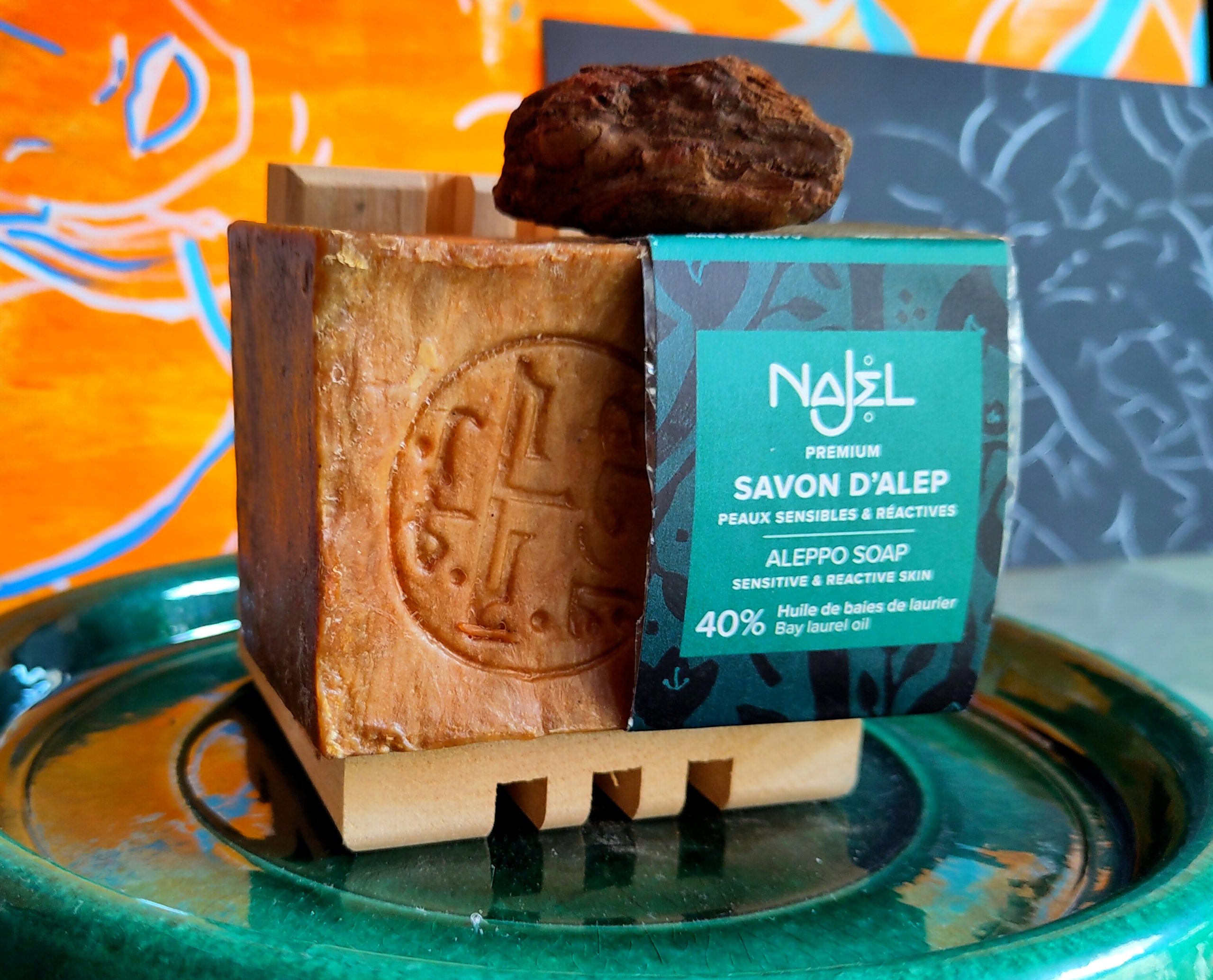 Savon d'Alep – 40% Huile de baies de laurier
