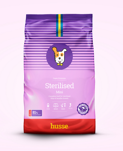 x Chien - Croquettes pour petit chien stérilisé - 2kg