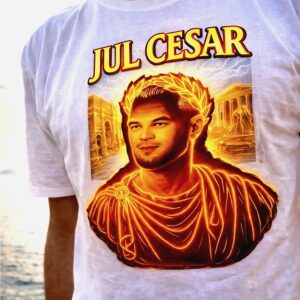 T-shirt  » JuL César » V2 - Blanc