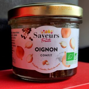 Confit d'Oignon Bio - 125g