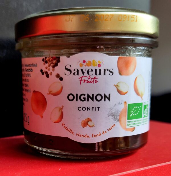 Confit d'Oignon Bio - 125g