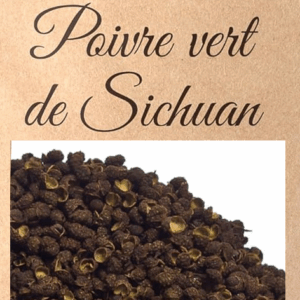 Poivre vert de Sichuan finement moulu - 25g