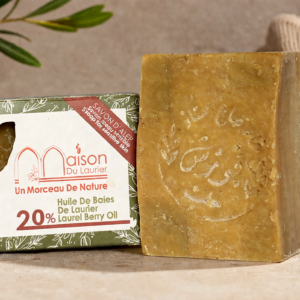 "Savon d'Alep" Huile de Baies de Laurier 20% ou 40% - 200g