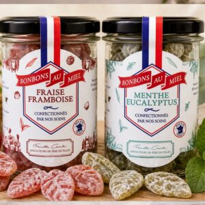 Bonbons au miel certifié Bio - Plusieurs goûts - 130g