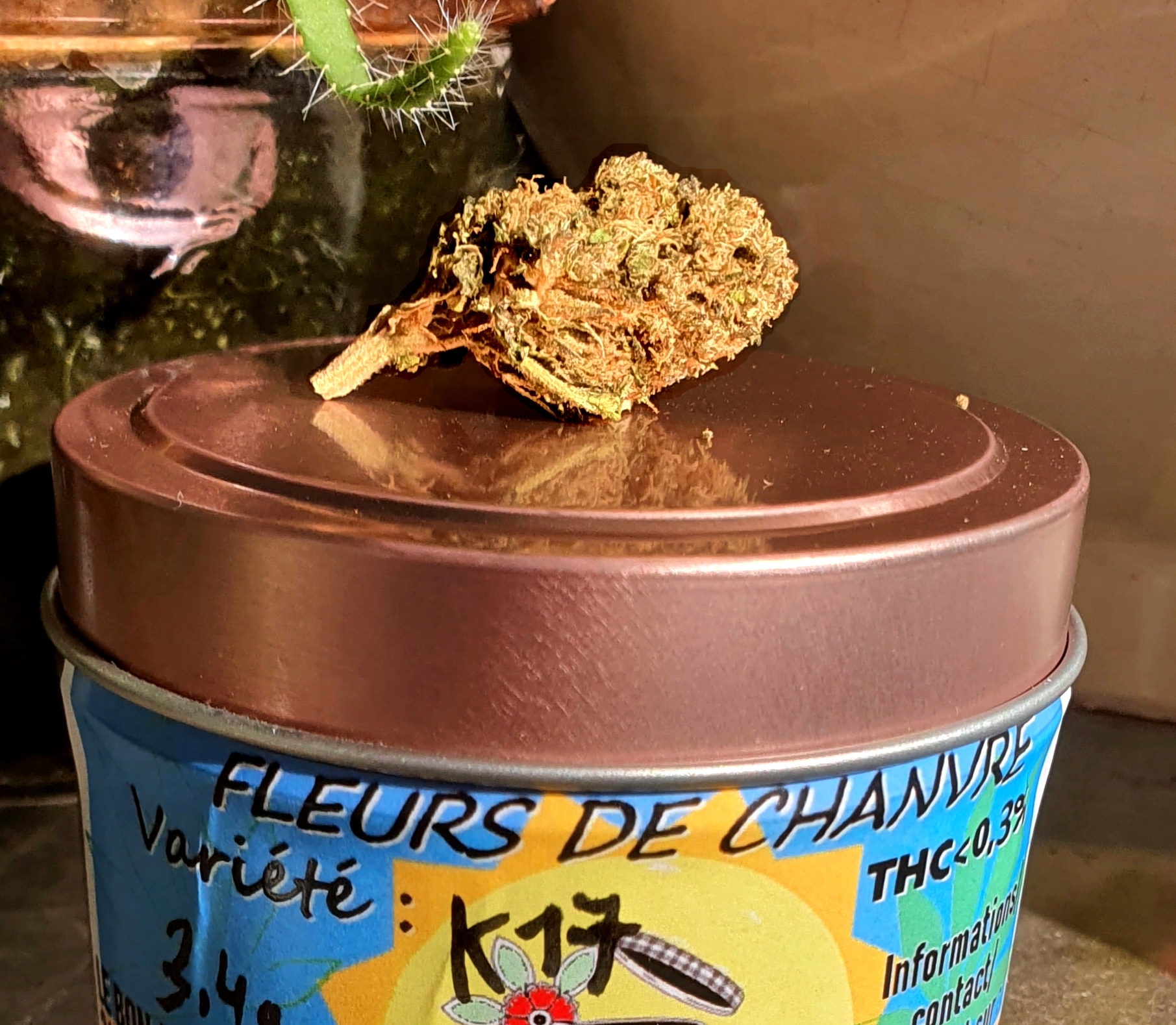 Fleurs de chanvre CBD – Bio de Provence - 5g