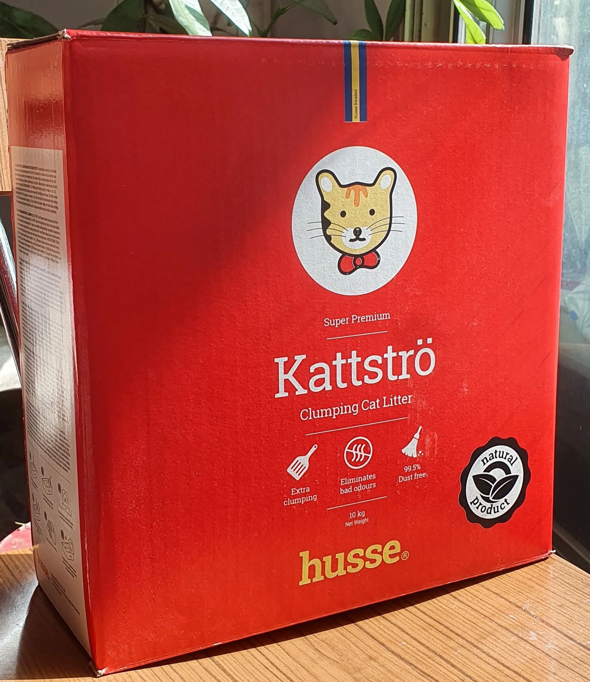 x Chat - Litière Agglomérante "Husse" - 10kg