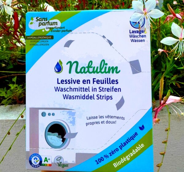 Eco-Lessive en Feuilles Sans parfum – 40 Lavages