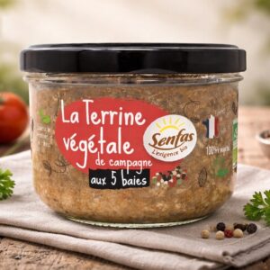 Terrine de campagne végétale aux 5 baies Bio - 200g
