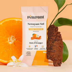 15x Nettoyant Sol en sachet - Parfum Bois d'Oranger