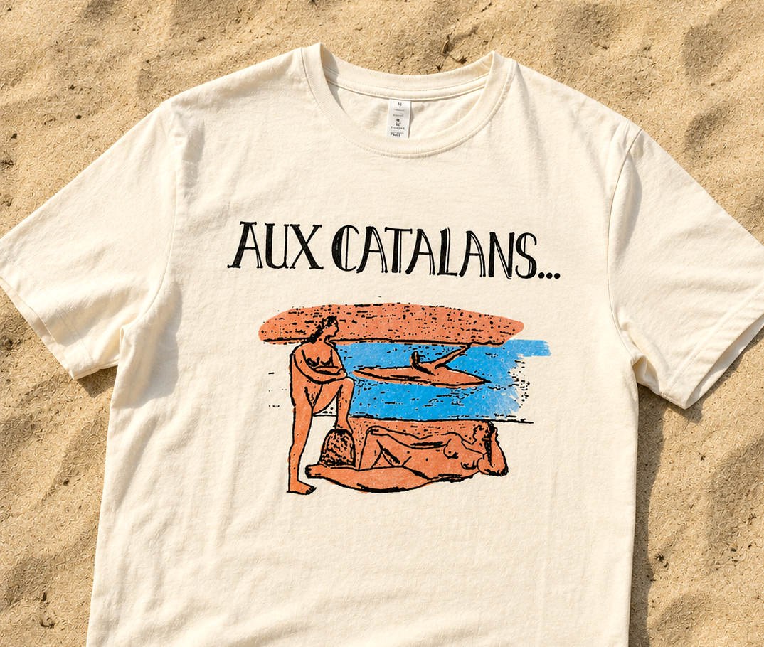 T-shirt » Aux Catalans... «