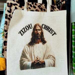 Tote-bag  » Zizou-Christ «