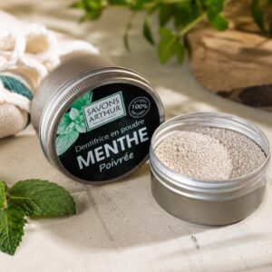 Dentifrice naturel en poudre - Avec ou sans goût
