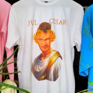 T-shirt - » JuL César » V1 - Blanc
