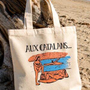 Tote-bag » Aux Catalans... «